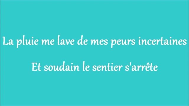 Christophe Maé - Ma jolie (Lyrics / Paroles)