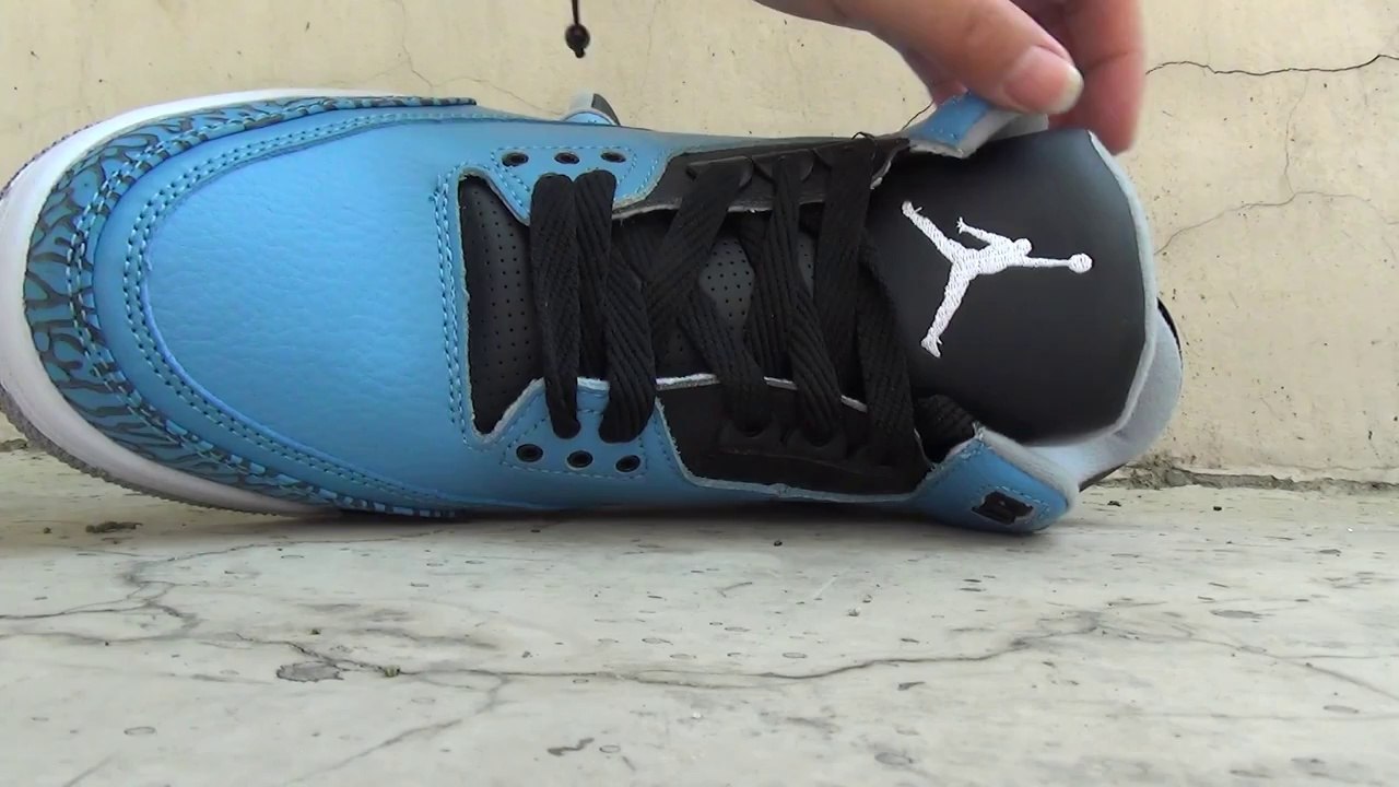 2014 Hot Air Jordan 3 Retro"Powder Blue"For Sale