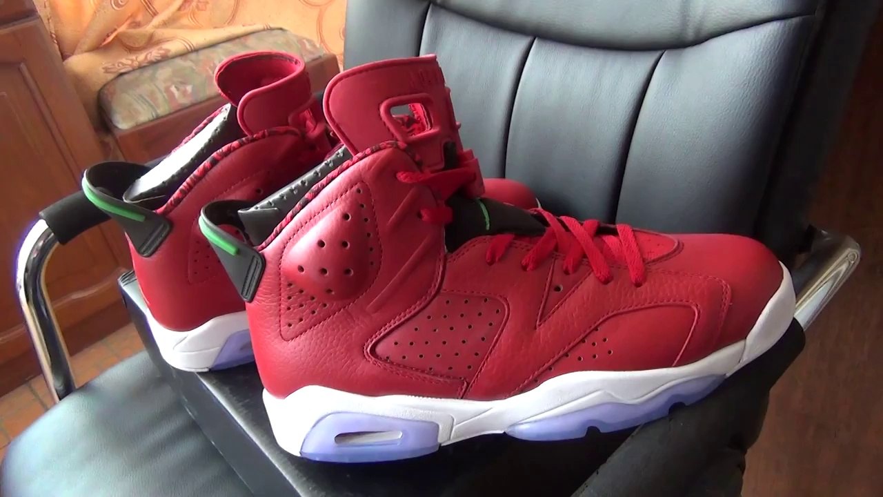 Free Shipping Authentic "History of Jordan" 2014 Jordan VI Men Shoes