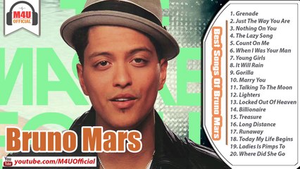 Bruno Mars│Best Songs of  Bruno Mars Collection 2014│Bruno Mars's Greatest Hits