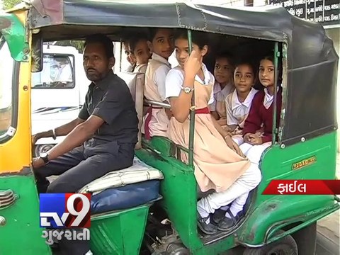 Ride to school gets costlier as cabs and autos raise rates by Rs 100-150, Ahmedabad - Tv9 Gujarati