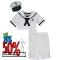Cheap Deals Precious Angels Baby Boys Infant White Nautical Bodysuit and Sailor Hat Set Review