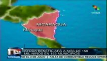 Brasil y Australia donan arroz para escuelas en Nicaragua