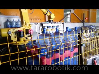 Damacana Viyol Paletleme ve De Paletleme Robotu