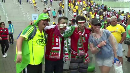 Bosnia-Hercegovina fans celebrate win