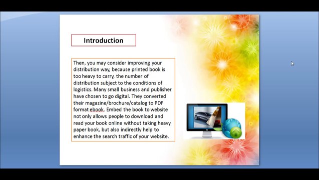 Powerful Flash PDF Brochure Software, transform static PDF into page flip experience online brochure