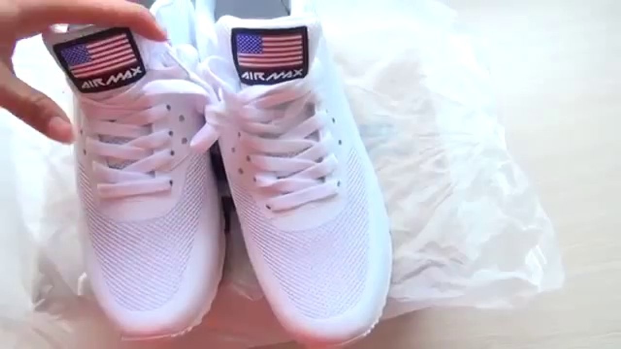 "Independence Day" Nike Air Max 90 Hyperfuse White On Sale