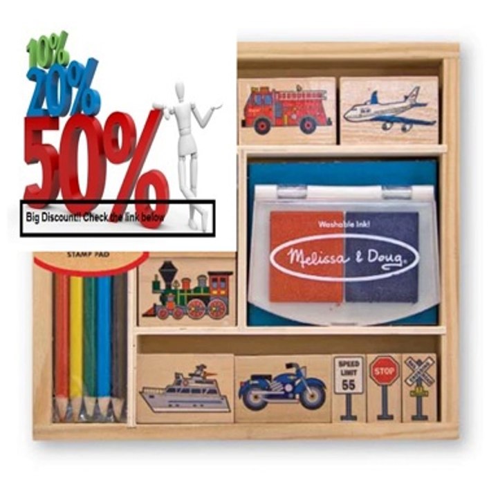 Best Deals Melissa & Doug Vehicles Stamp Set Review