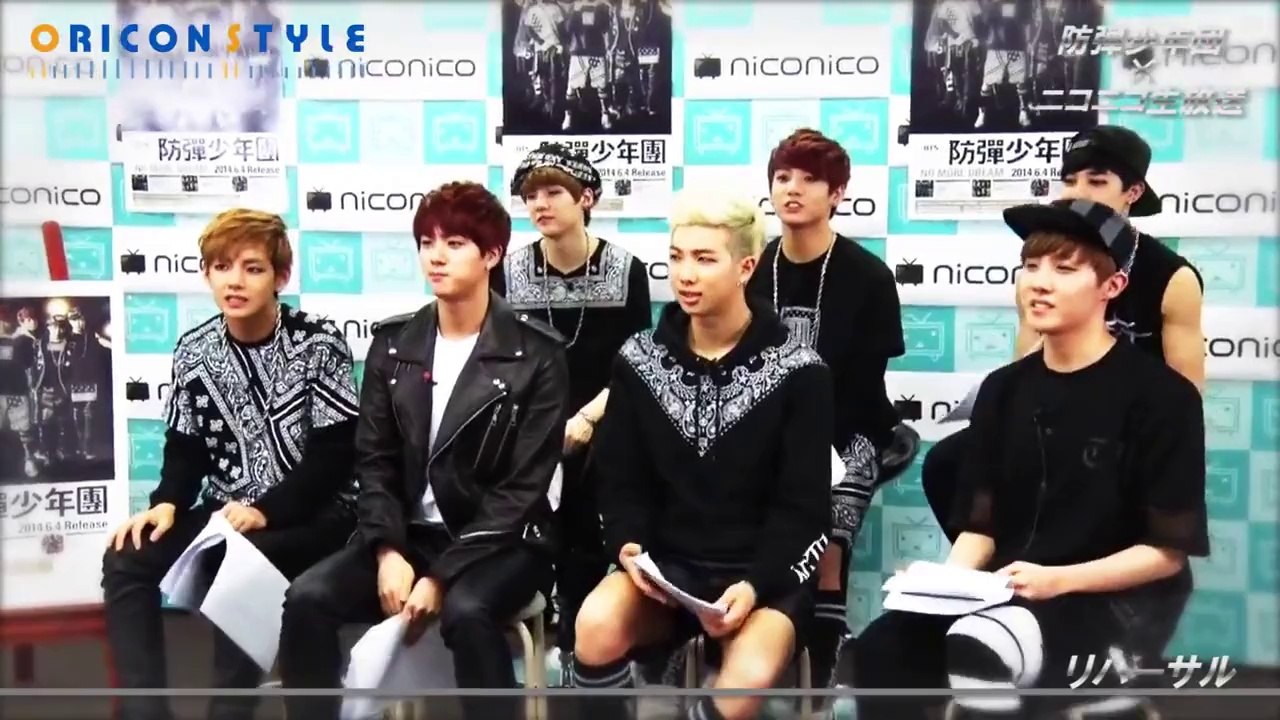BTS for Oricon Style (behind the scences) Part 2