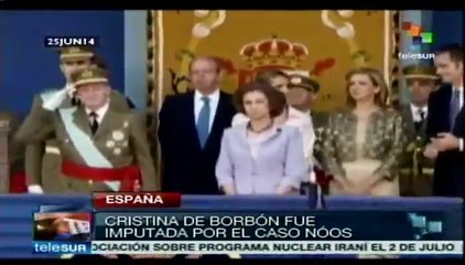 La infanta Cristina es imputada por el caso Nóos