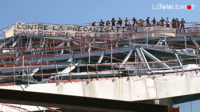 PRÉCAIRES ET INTERMITTENTS OCCUPENT LA FUTURE PHILHARMONIE