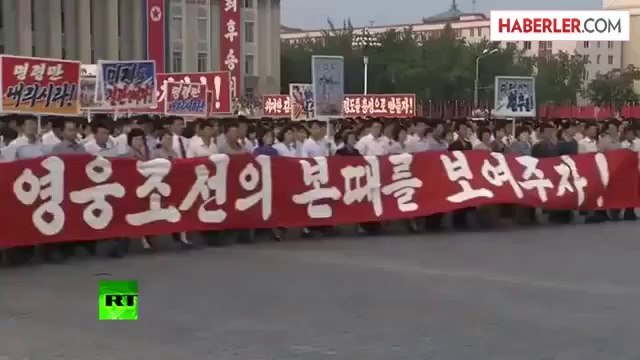 Kuzey Kore, Savaşın 64. Yıldönümünü Milyonlarca Kişiyle Kutladı