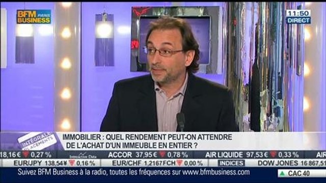 Acheter un immeuble en entier: quel intérêt ?: Jean-Marc Le Prado, dans Intégrale Placements – 26/06