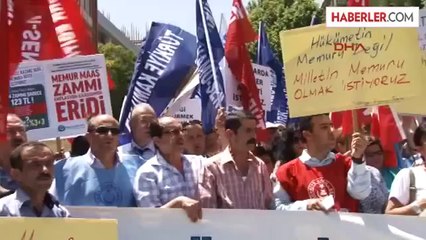 Sen'li Memurlardan İş Güvencesi Eylemi