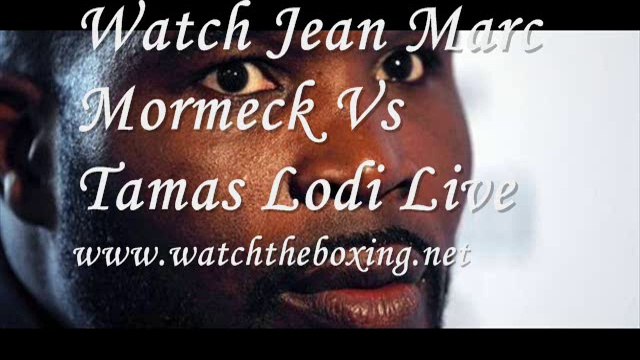 Watch Jean Marc Mormeck Vs Tamas Lodi Live