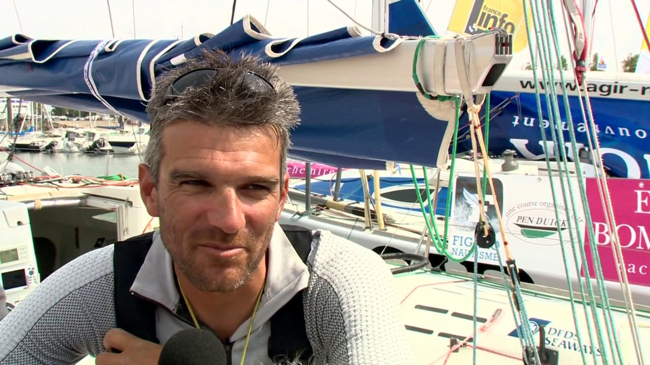 Arrivée F.Rivet "Je suis super content d'être à ma place aujourd'hui, c'est un bon moment"