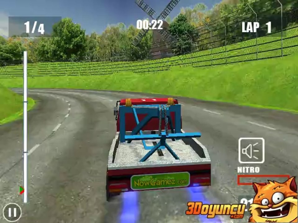 3D Çekici Kamyon Yarışı - 3D Yarış Oyunları - 3D Oyunlar