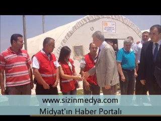 VALİ TAŞKESEN MİDYAT’A İLK ZİYARETİNİ YAPTI