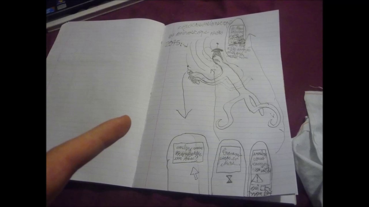 Voilà à quoi ressemblera la prochaine invention du futur vers 2050, le cerveauvisionscope ou oniroscope qui peut transmettre et diffuser ses pensées, ses rêves, ET MEME SES SOUVENIRS DU PASSE sur un téléphone et comment marche t-elle!!