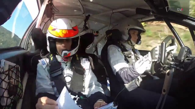 A bord de la Peugeot 208 R2 de Charlotte Dalmasso