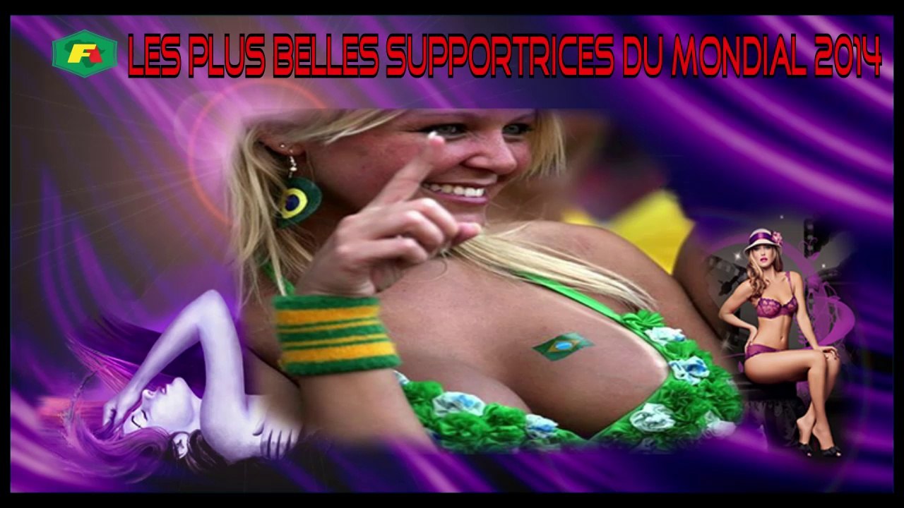 Les plus belles supportrices du Mondial 2014