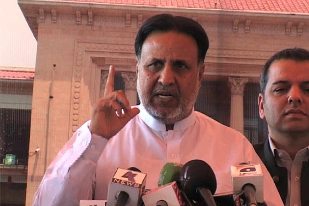 Dunya News - Imran Khan wants to get rid of KP govt: Rana Mashhood