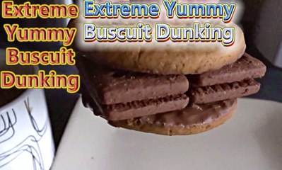 Try This !! 4in1 Chocolate Biscuit Extreme Dunking Yummy mmm