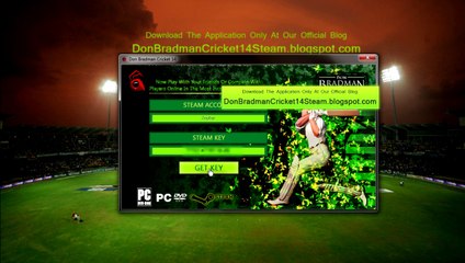 Don Bradman Cricket 14 free Steam Keys! exclusive