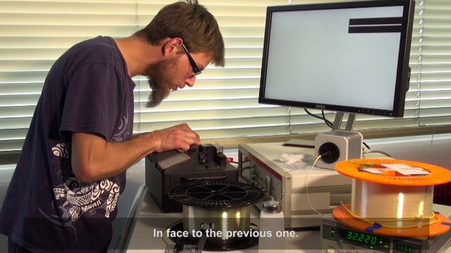 Souder les fibres optiques / Fiber Optic Fusion Splicer