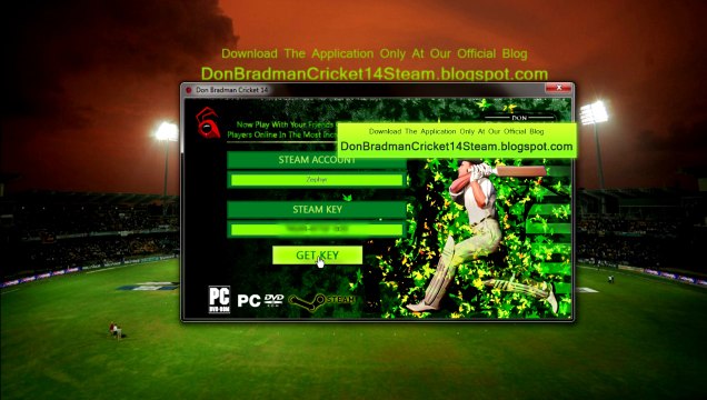 Don Bradman Cricket 14 free Steam Keys Single Link Version