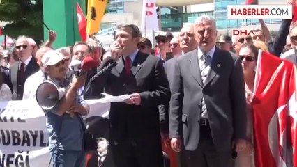 Tahliye Olanlar ve Yakınları Ankara'ya Çıkarma Yaptı 3