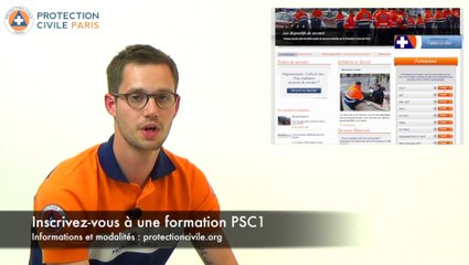 Conduite à tenir face à une obstruction totale des voies aériennes PSC1 - Protection Civile de Paris
