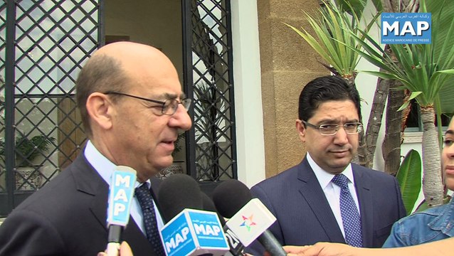 Nacer Bourita s'entretient avec le Secrétaire Général du Ministère des affaires Etrangères de l'Italie
