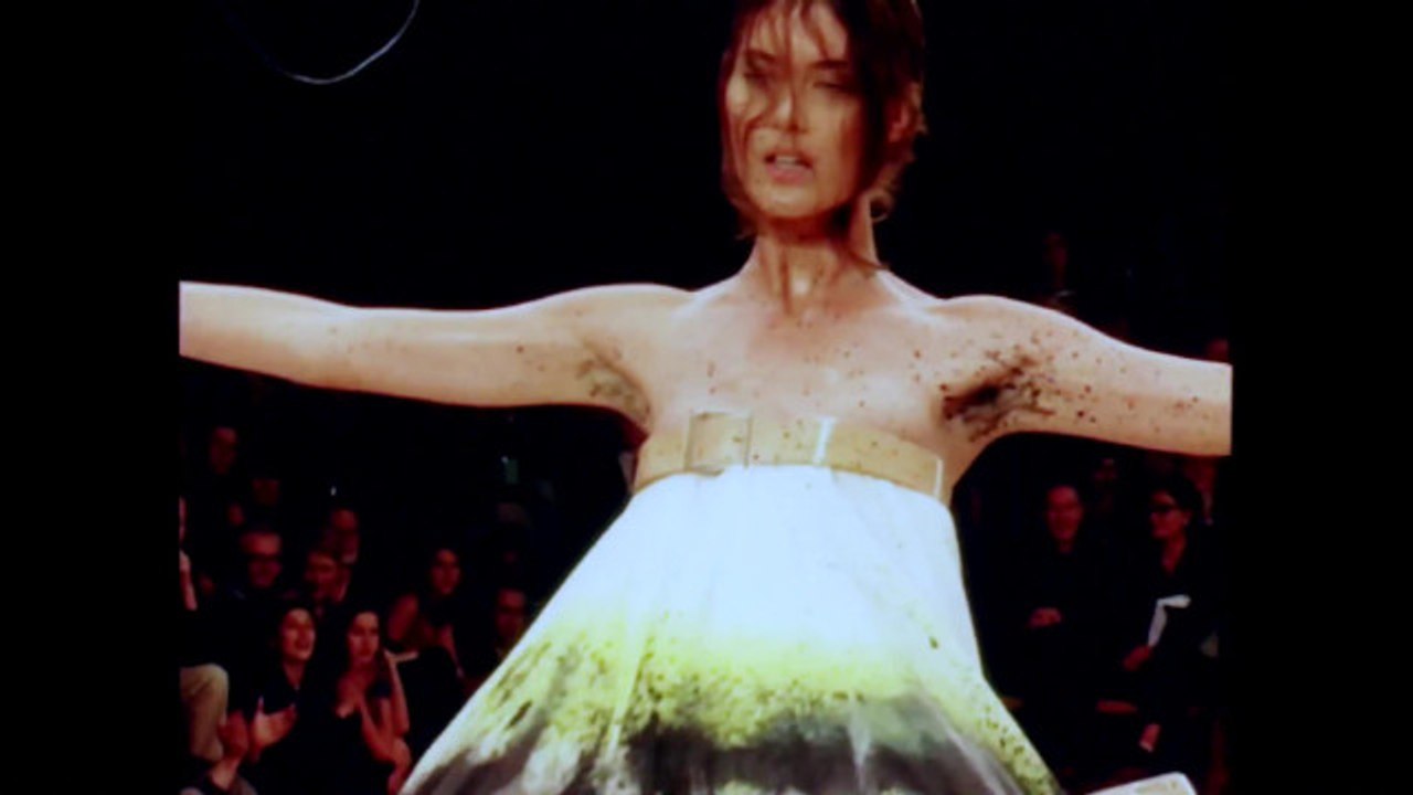 Throwback Thursdays with Tim Blanks - Alexander McQueen’s Spring '99 Show Featuring Shalom Harlow and Aimee Mullins