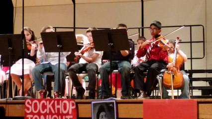 Afnan performing on stage