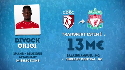 Officiel : Origi s'envole pour Liverpool !