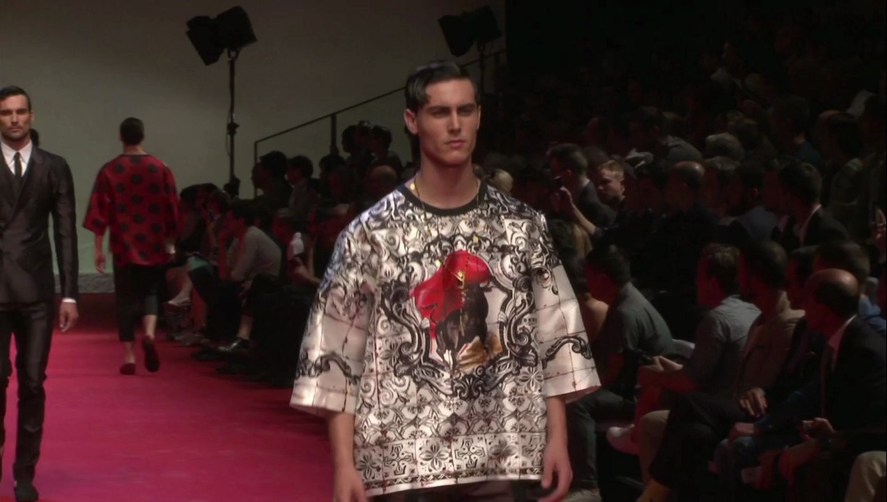 Dolce & Gabbana - Collection Homme Printemps-été 2015 à Milan
