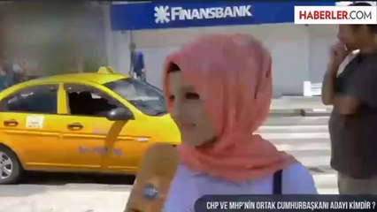 Vatandaşın Çatı Aday Cevabı Şaşırttı