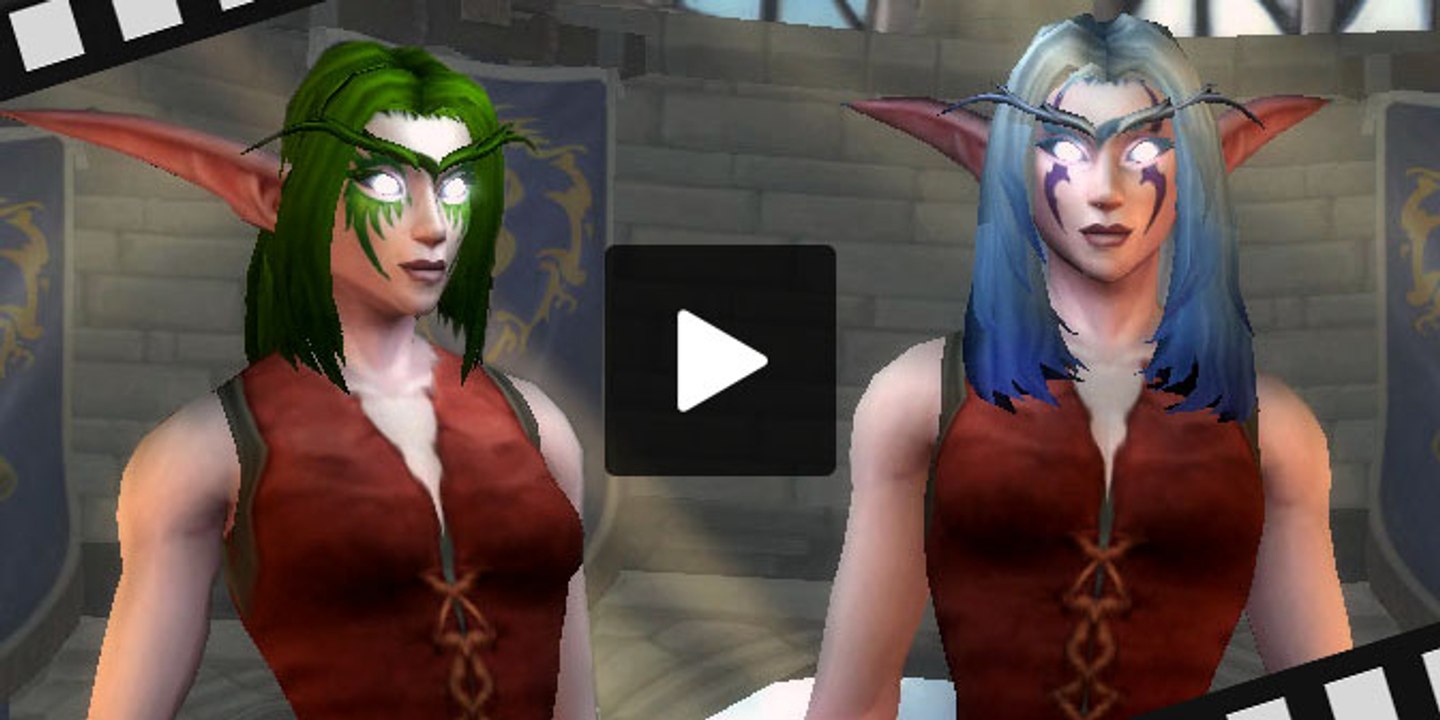 Warlords of Draenor - Nouveau modèles des femmes Elfes de la nuit