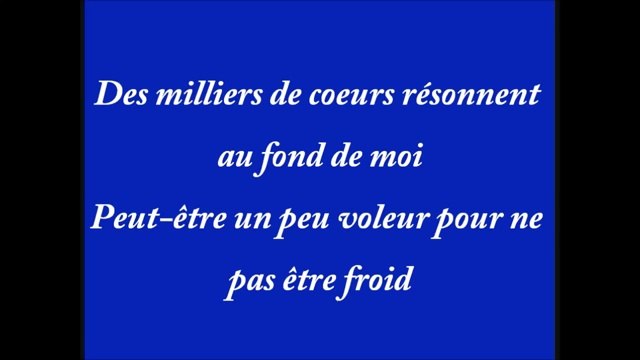 Christophe Maé - Je veux du Bonheur (Lyrics / Paroles)