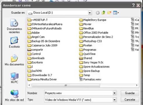 Vegas Pro 9.0 Español - 03 Renderización