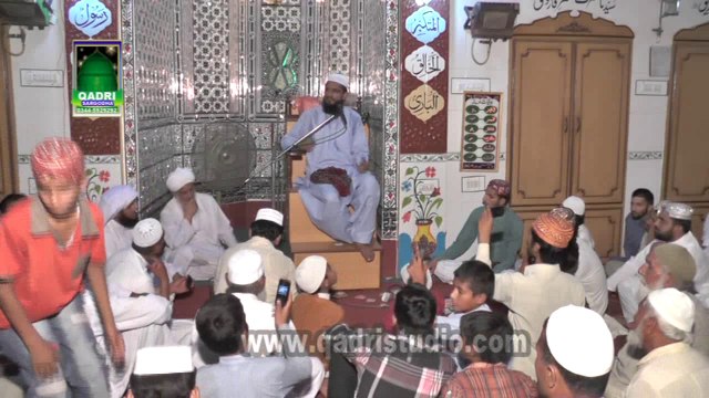 new Khitab Alama Qazi Ahmad Hasan Chishti at Mehfil naat Javed Colony 49 tail Sargodha 2014