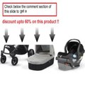 Clearance UPPAbaby Vista Travel System Mica, Silver Includes Mesa Infant Car Seat, Jake, Black Review