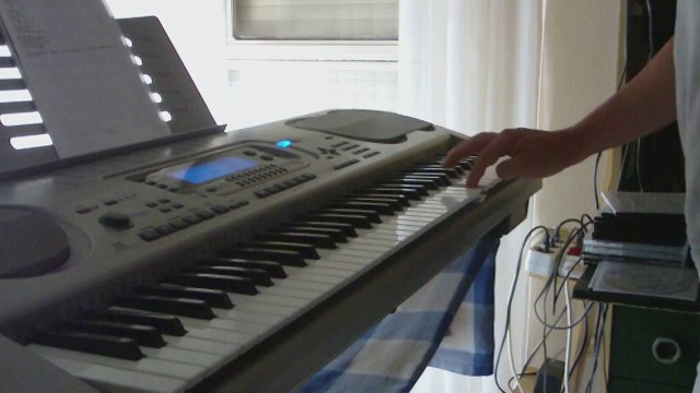 Blue Peter (Mike Oldfield) on Casio WK-3200