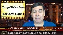 LA Dodgers vs. St Louis Cardinals Pick Prediction MLB Odds Preview 6-26-2014