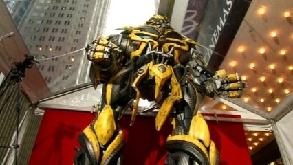 The cast and crew of the new Transformers movie walk the red carpet in New York