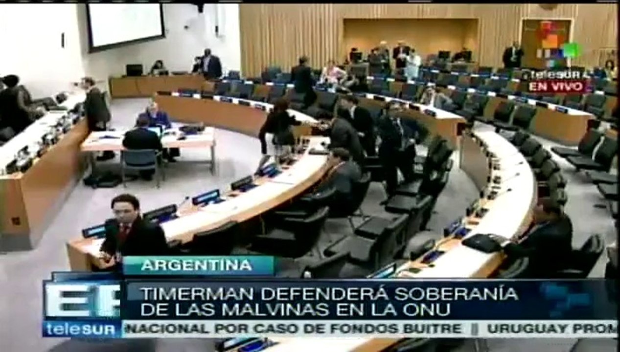 Insiste Buenos Aires en Comité de Descolonización sobre tema Malvinas