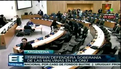 Insiste Buenos Aires en Comité de Descolonización sobre tema Malvinas