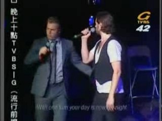 2007 Take That Taipei Concert -Reach out