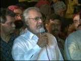 Delegation of sindh tajir ittehad Vist MQM Sit-in Numaish to Solidarity with Mr.Altaf Hussain